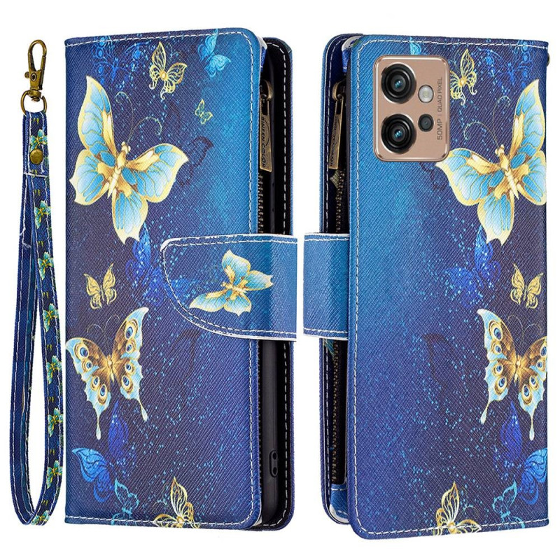 Funda Moto G32 Cartera Mariposas
