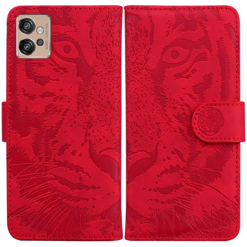 Funda Moto G32 Tiger Print