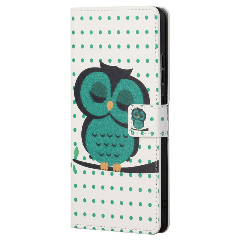 Funda Moto G22 Sleeping Owl