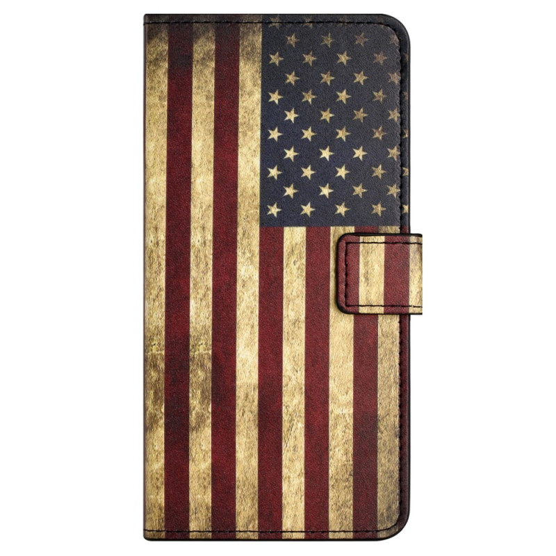 Funda Xiaomi Redmi 12 Vintage USA Flag


