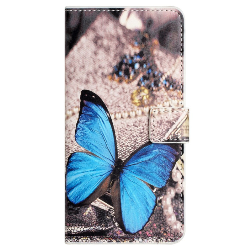 Funda Xiaomi Redmi 12 Mariposa Azul
