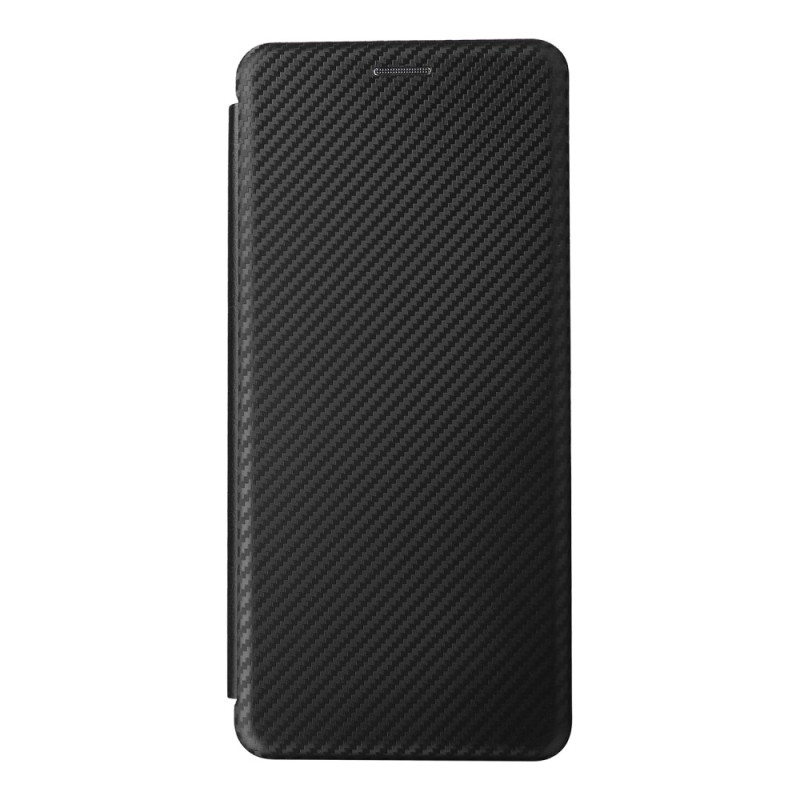 Flip Cover Xiaomi Redmi 12 Fibra de Carbono