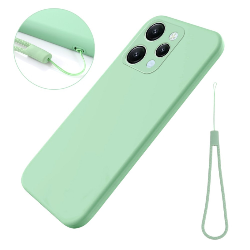 Funda Xiaomi Redmi 12 Liquid de silicona con colgante

