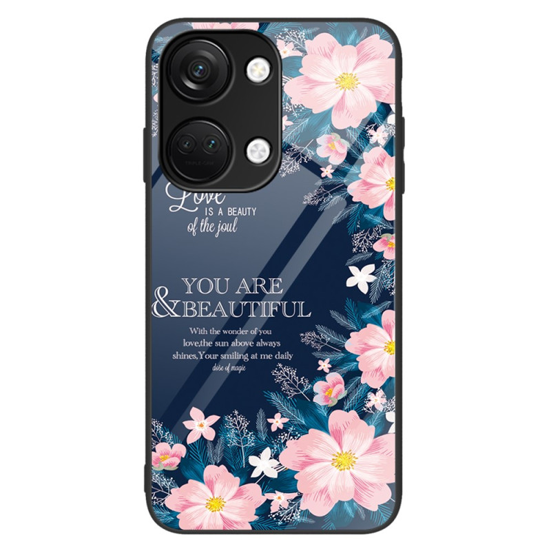 Funda OnePlus Nord 3 5G de cristal templado You Are Beautiful
