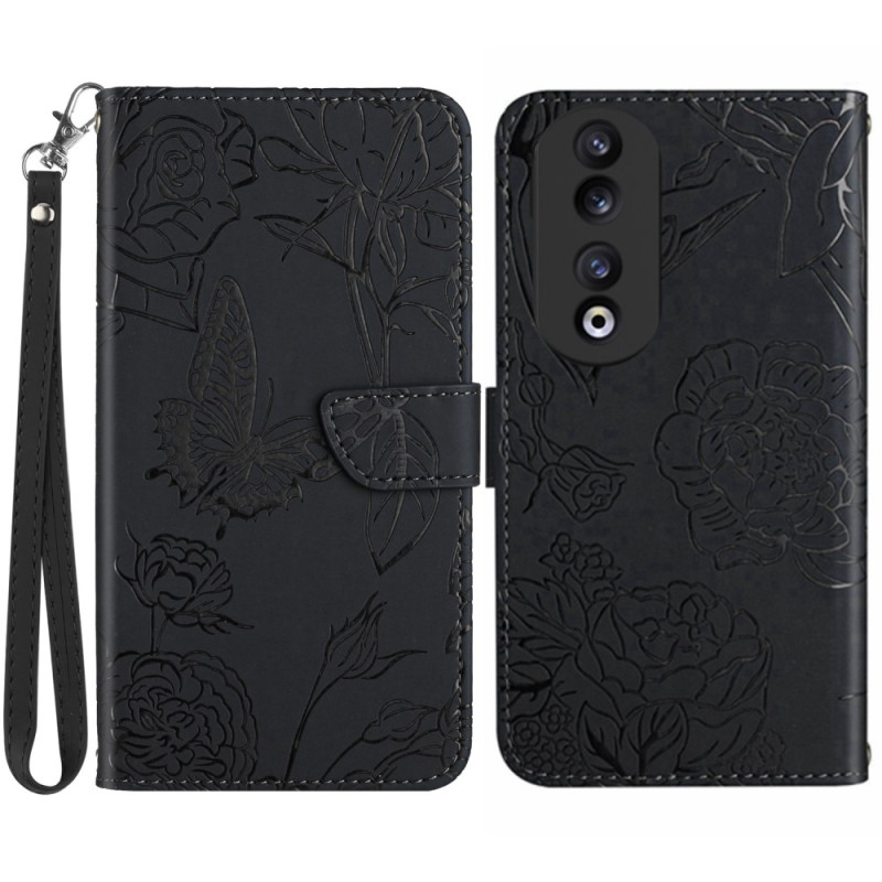 Funda de silicona con estampada para Honor 90 Lite 5G Funda