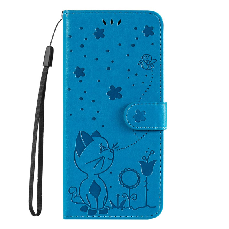 Funda Honor 90 de cordón con forma de gato y abeja
