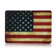 Funda para MacBook de 13 pulgadas con la bandera americana