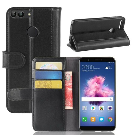 Funda Huawei P Smart de cuero genuino