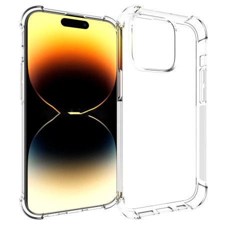 Funda iPhone 15 Pro Max Bordes de Colores Transparentes - Dealy