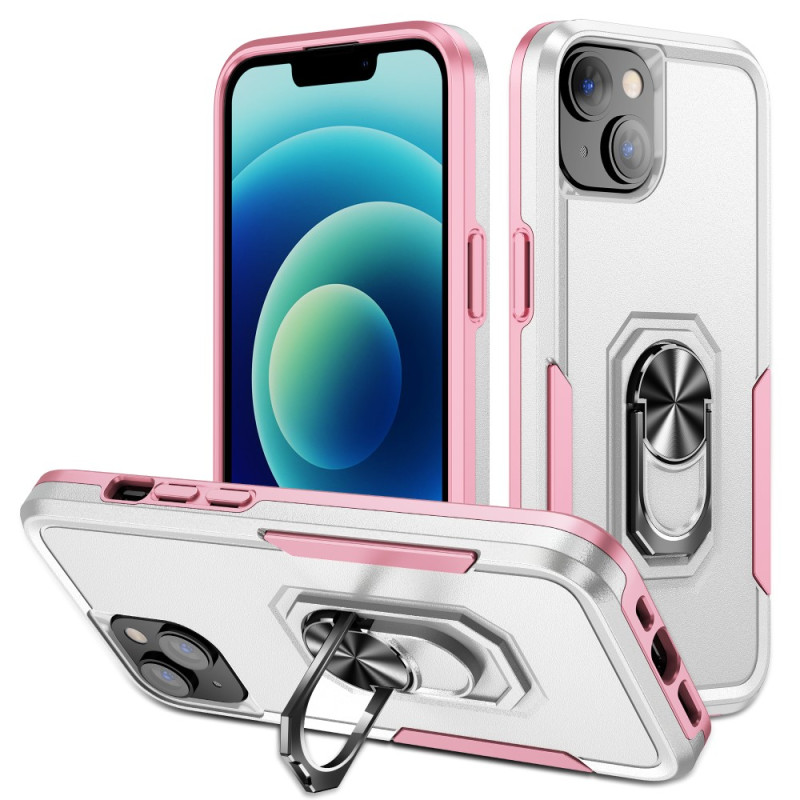 Funda iPhone 15 Plus Anillo de soporte bicolor