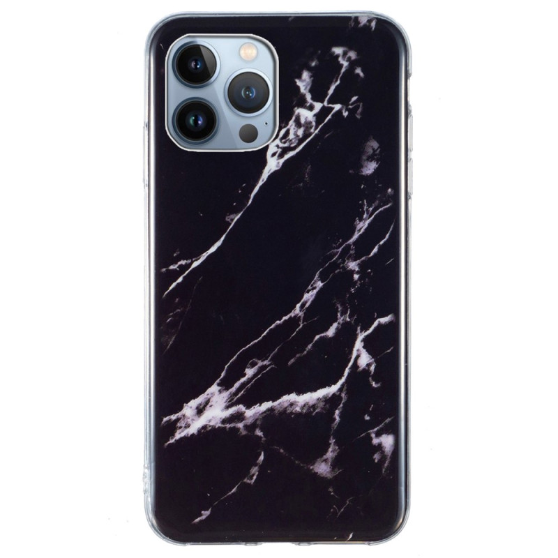 Funda de mármol intenso para iPhone 15 Pro