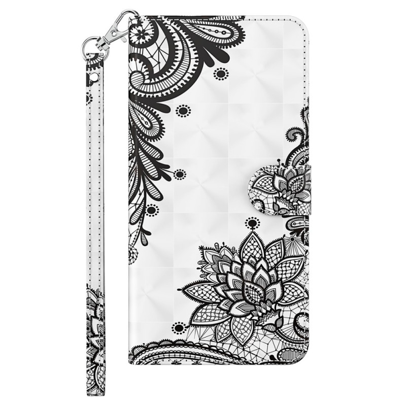 Funda iPhone 15 Pro 3D Lace con colgante
