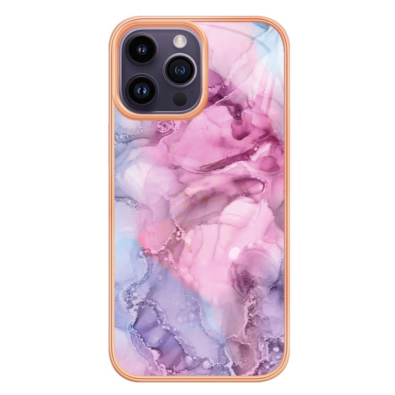 Funda estilo mármol para iPhone 15 Pro Max