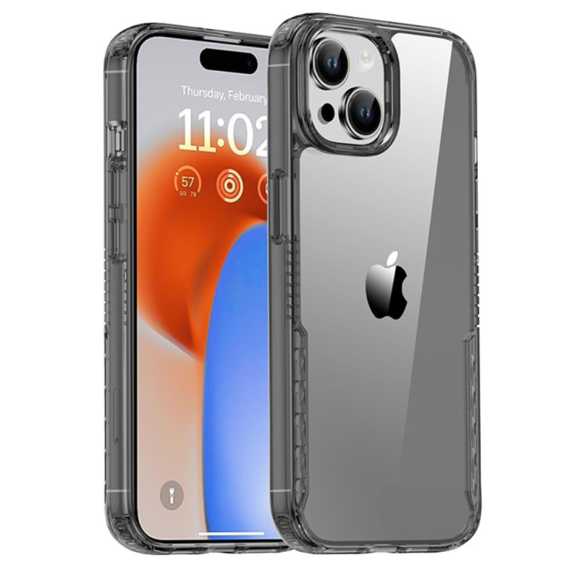 Funda iPhone 15 transparente tintada IPAKY
