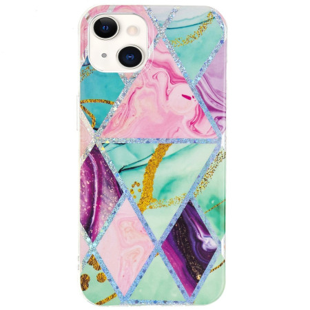 Funda geométrica de mármol...