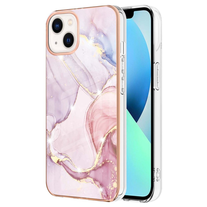 Funda Elegante de mármol para iPhone 15 Plus
