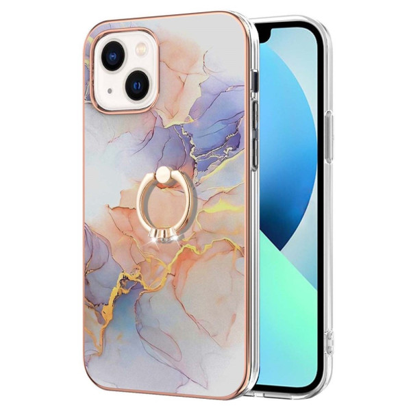 Funda iPhone 15 Plus Anillo de Mármol Soporte