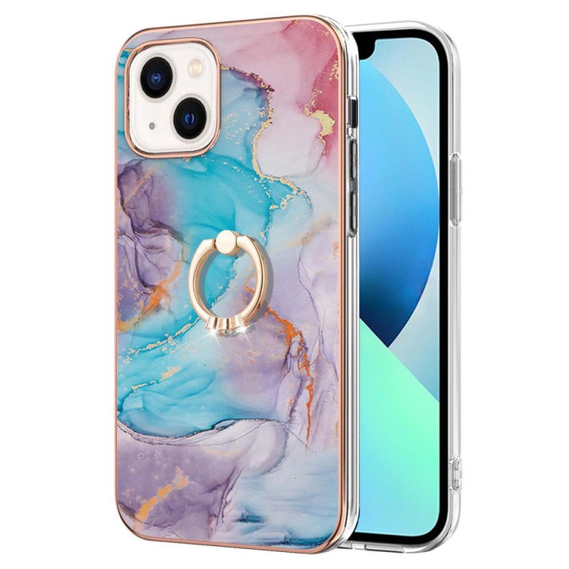 Funda iPhone 15 Plus Anillo de Mármol Soporte