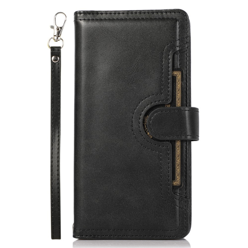 Estuche Funda multitarjetas y frontal para iPhone 15 Plus
