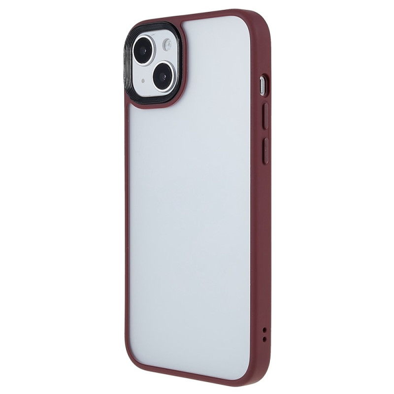 Funda iPhone 15 Plus Dorso acrílico y bordes de silicona - Dealy