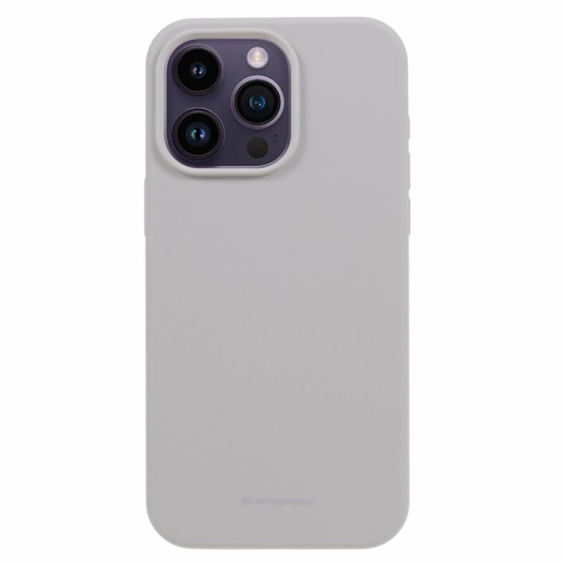 Funda iPhone 15 Pro Silicona Líquido Mercurio Goospery