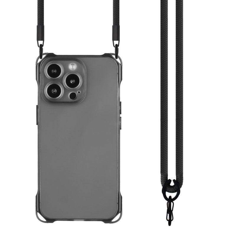 Protector de pantalla de cristal templado, negro Contour iPhone 15 Pro Max