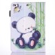 Funda para iPad de 9,7 pulgadas (2017) Romantic Panda