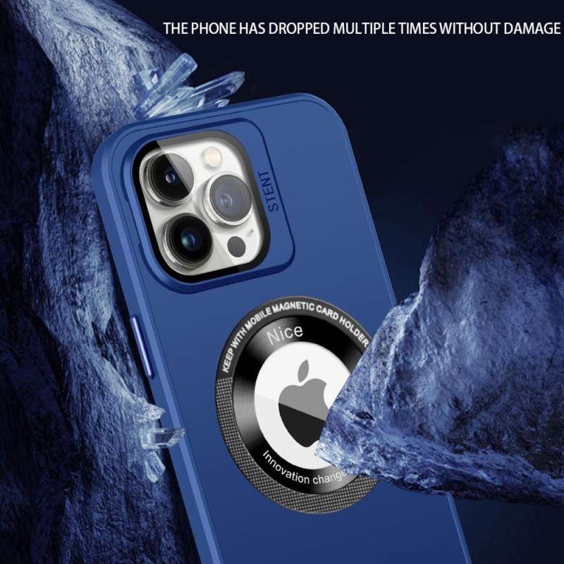 Funda MagSafe de silicona para iPhone 15 Pro con soporte