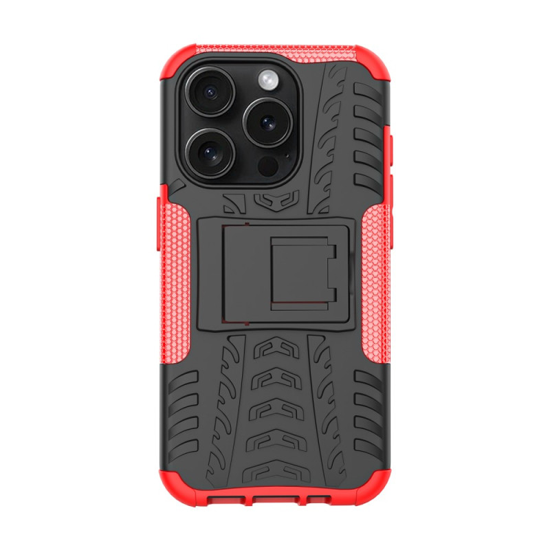 Funda ultrarresistente con soporte para iPhone 15 Pro Max