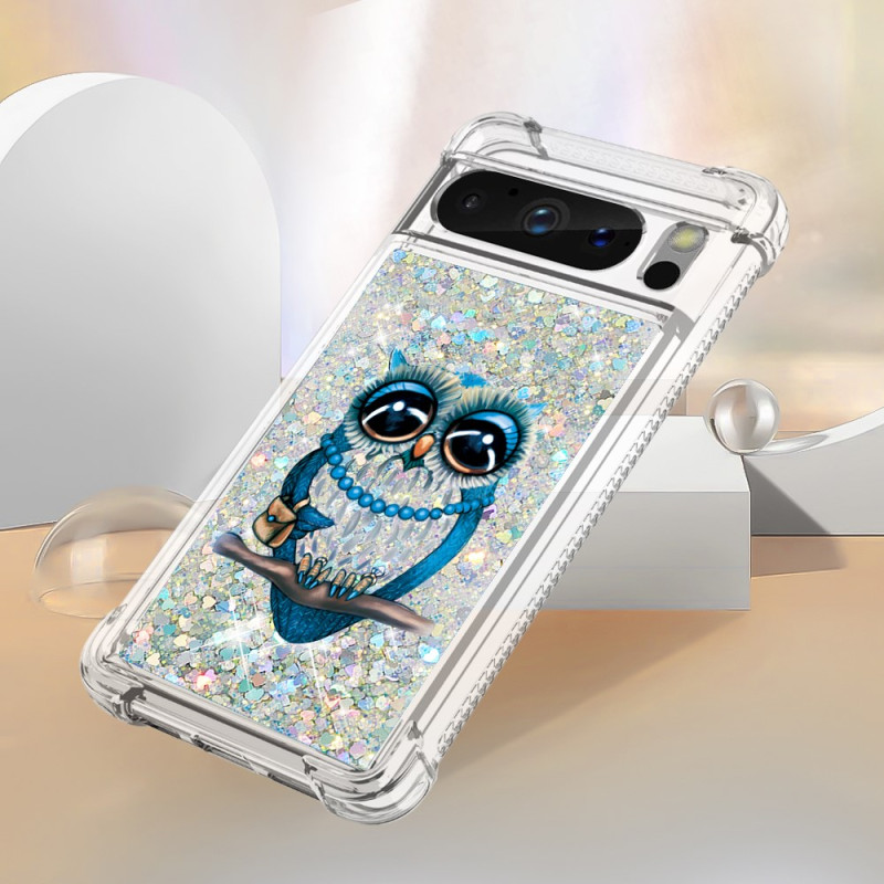 Funda Google Pixel 8 Pro Glitter Miss Owl - Dealy