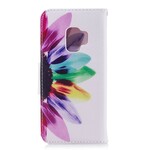 Funda de flor de acuarela para el Samsung Galaxy S9