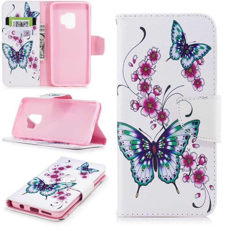 Funda Samsung Galaxy S9 Mariposas