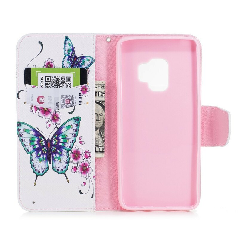 Funda Samsung Galaxy S9 Mariposas