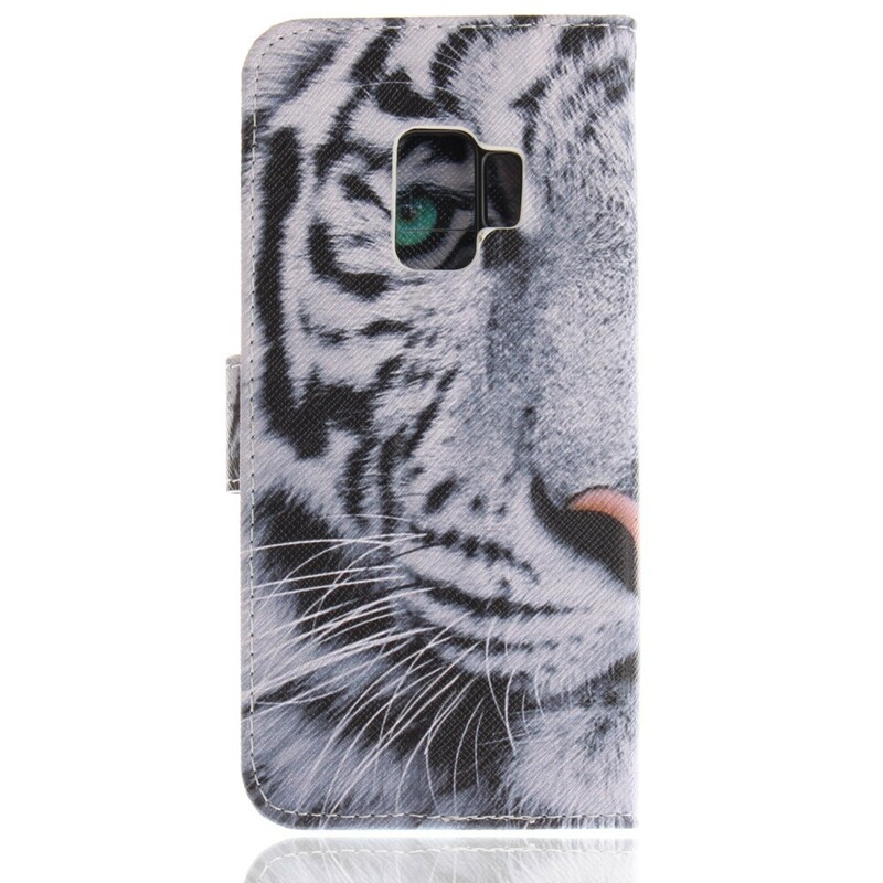 Funda con cara de tigre para el Samsung Galaxy S9