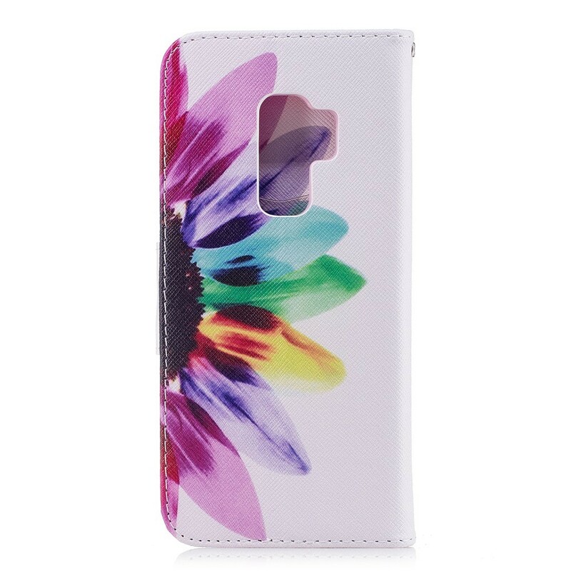 Funda de flor de acuarela para el Samsung Galaxy S9 Plus