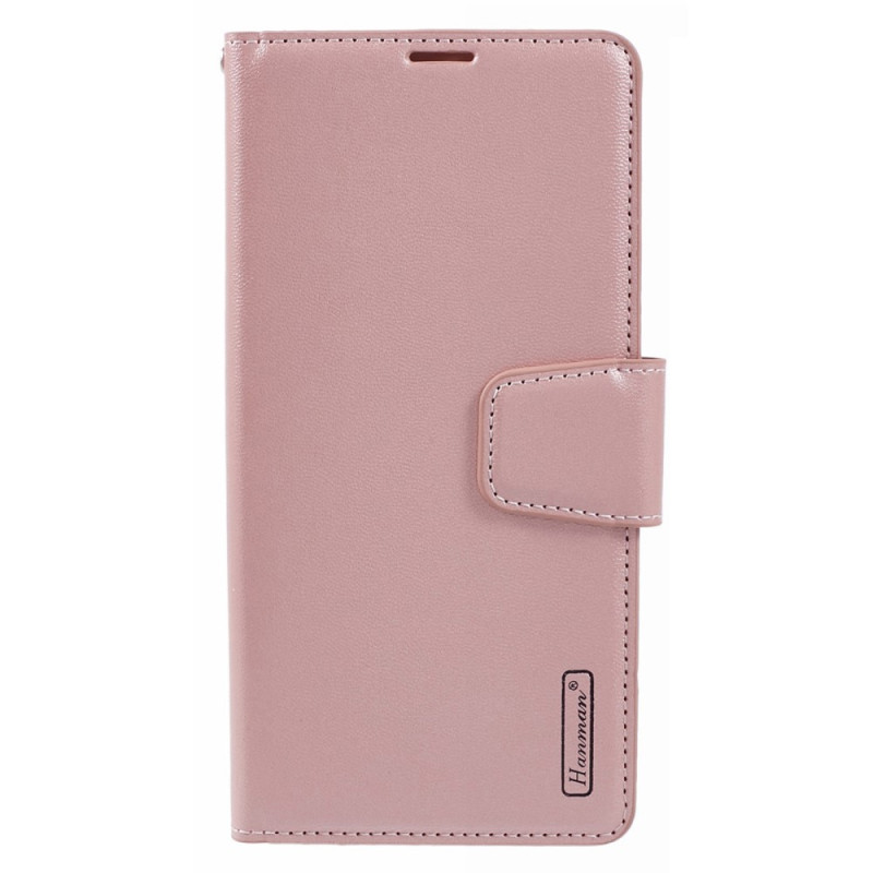 Funda Xiaomi Redmi 12 5G / Poco M6 Pro 5G de piel HANMAN
