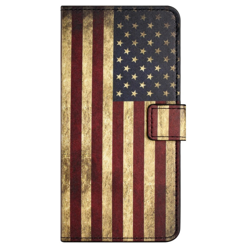 Funda Samsung Galaxy S23 FE Bandera Americana Vintage
