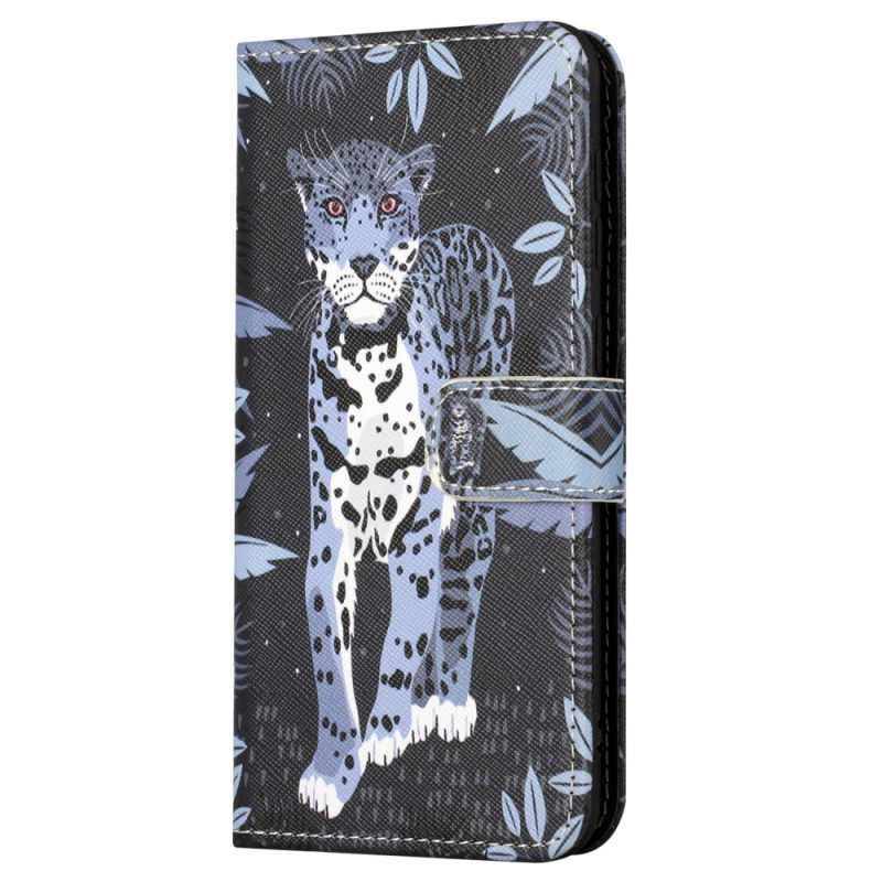 Funda con colgante
 de leopardo Samsung Galaxy S23 FE