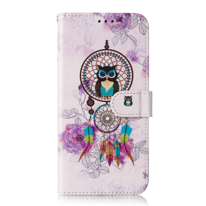 Samsung Galaxy S23 FE Colgante
 Búho Dreamcatcher Caso