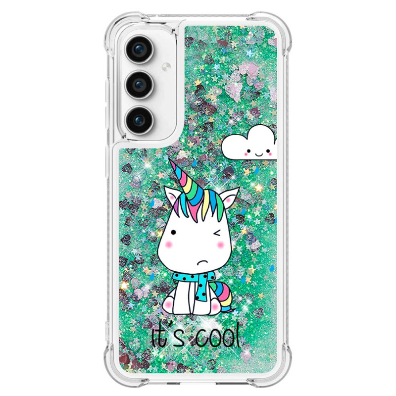 Funda Samsung Galaxy S23 FE Unicorn Glitter
