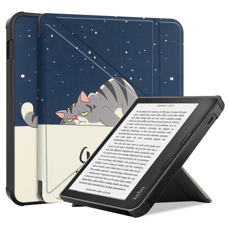 Funda Smart

 Kobo Libra 2 Origami Gato Dormilón