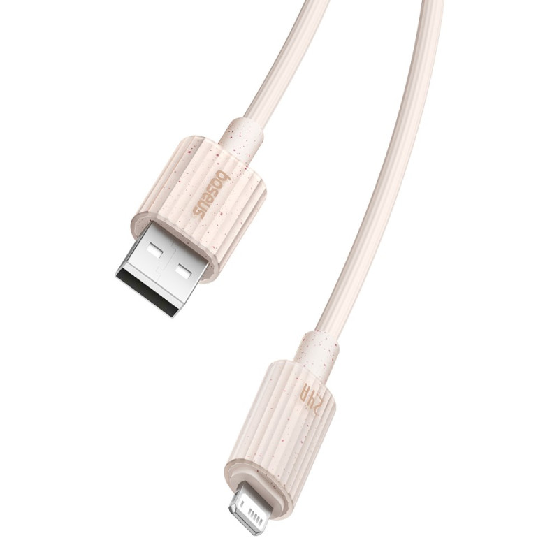 BASEUS Cable de carga biodegradable USB a terminales Lightning