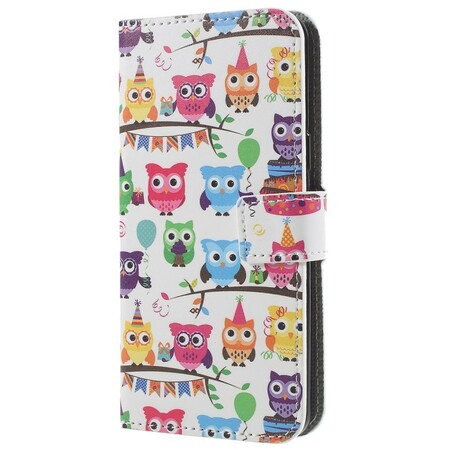 Funda para el Samsung Galaxy S9 con múltiples búhos