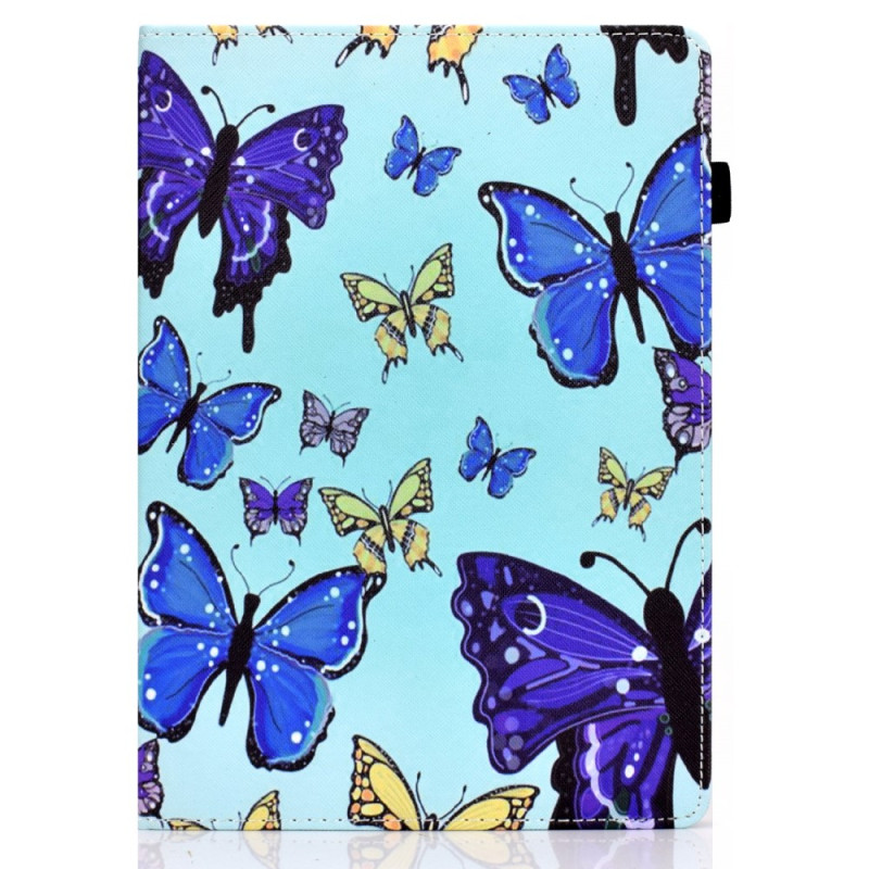 Funda Kindle 11 (2022) Mariposas azules