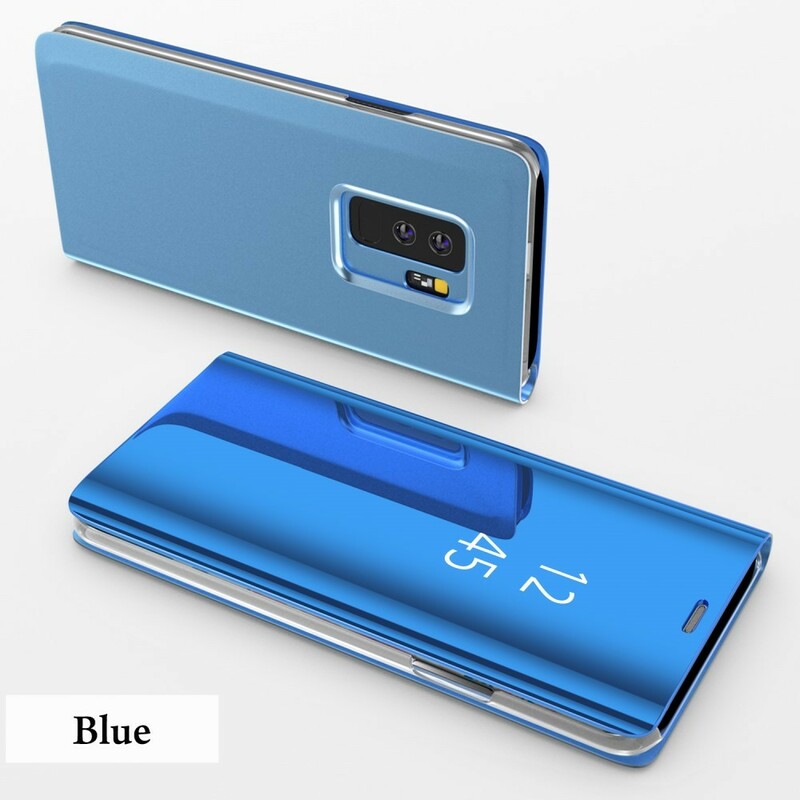 Ver funda Samsung Galaxy S9 efecto espejo y cuero