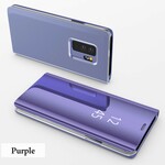 Ver funda Samsung Galaxy S9 efecto espejo y cuero Ver funda Samsung Galaxy S9 efecto espejo y cuero
