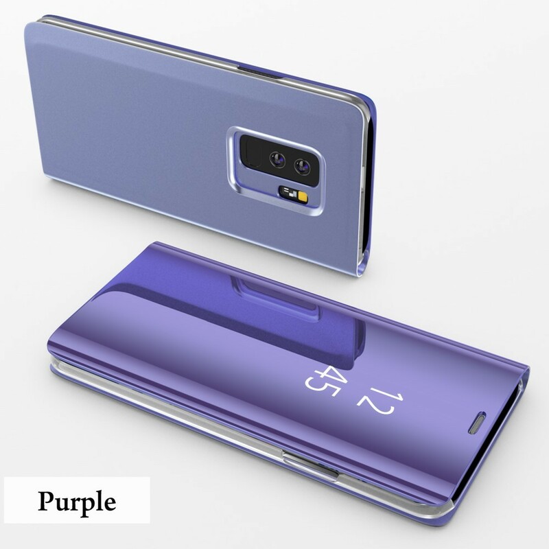 Ver funda Samsung Galaxy S9 efecto espejo y cuero