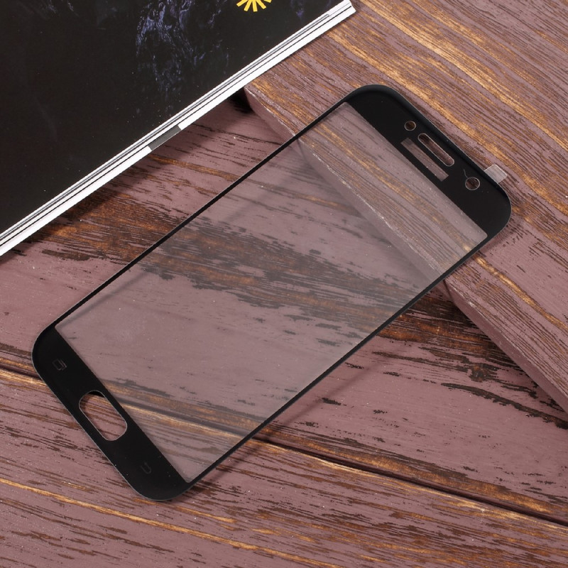 Protector de pantalla de cristal templado
 contorno negro Samsung Galaxy A5