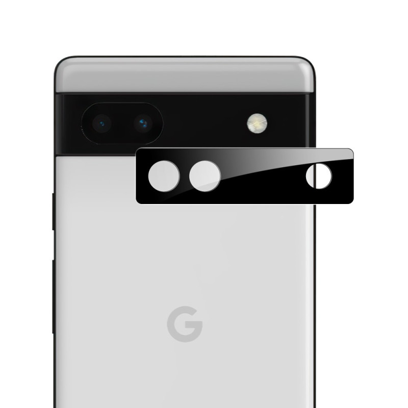 Lentille de Protection en Verre Trempé pour Google Pixel 6A Version Noire