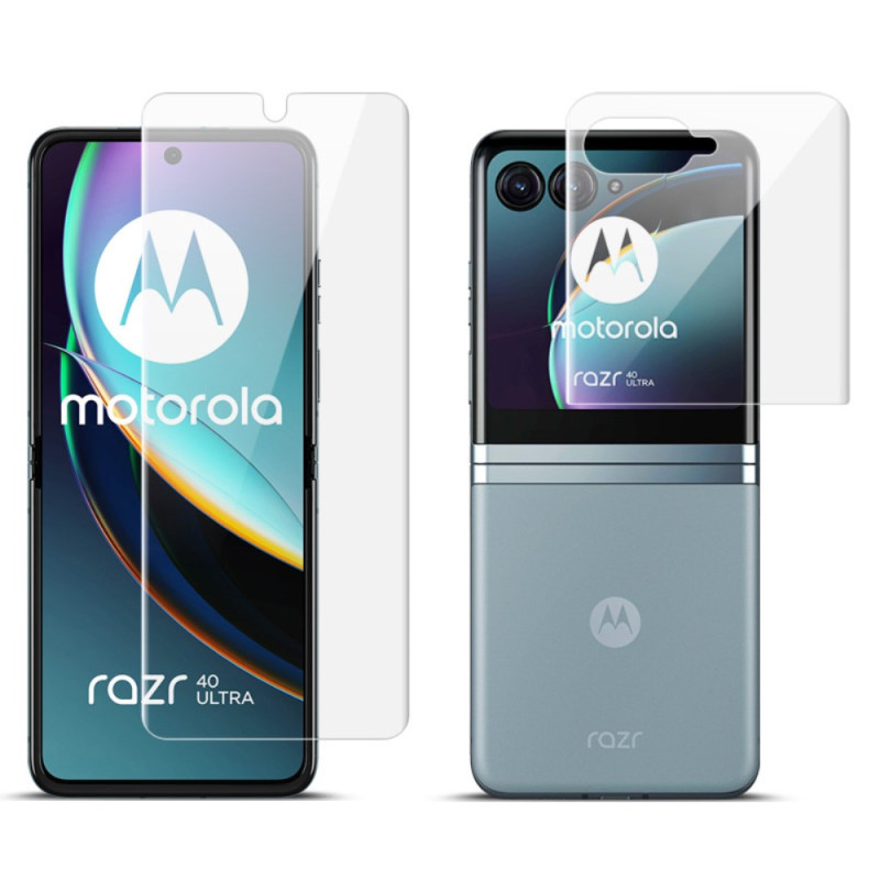 Protector de pantalla y trasera para Motorola Razr 40 Ultra
